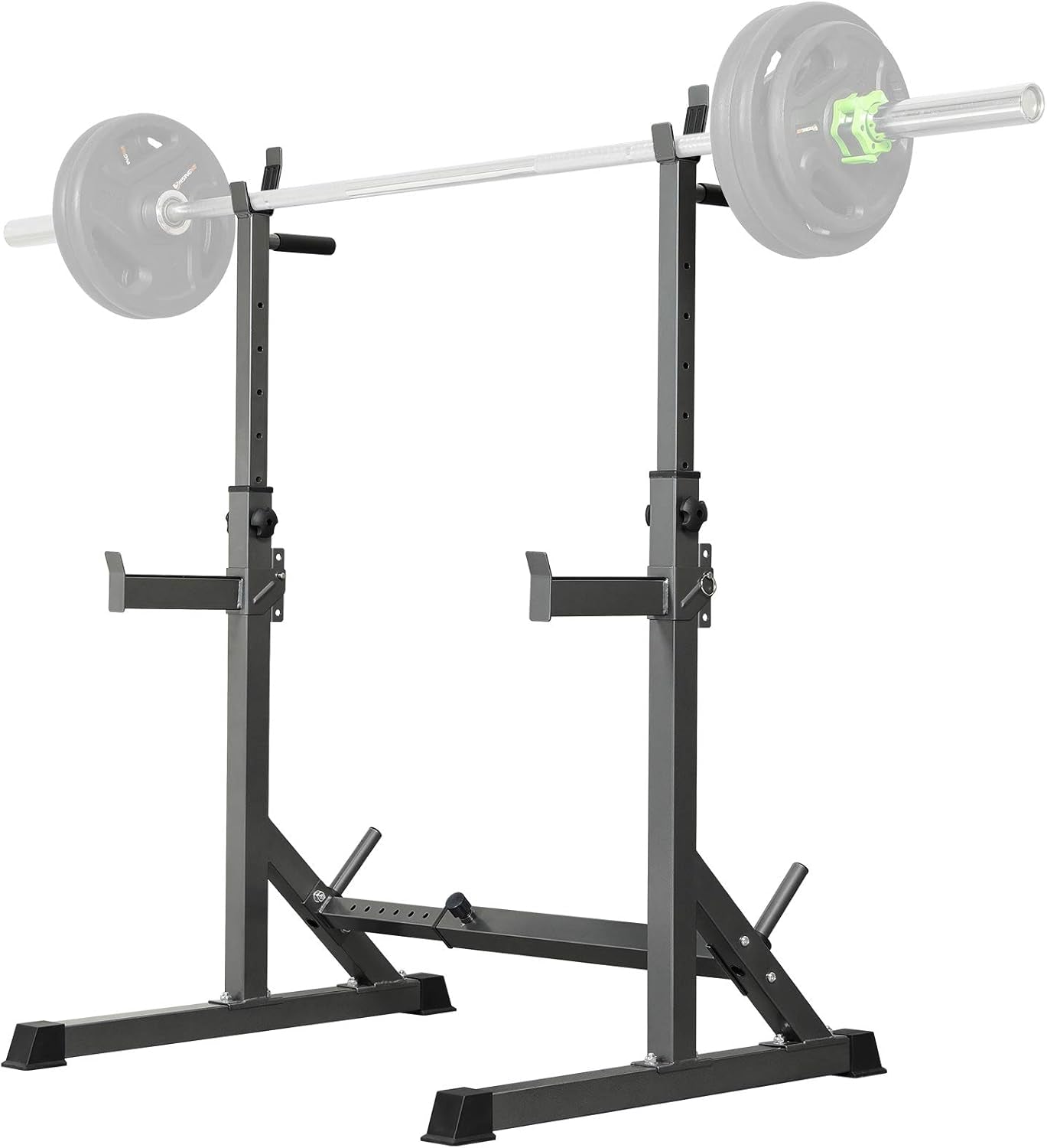 Squat Rack, Muti-Function Barbell Rack, Portable Squat Rack, Weight Rack for Bench Pres, Adjustable Weight Rack Fitness Barbell Bench Home Gym