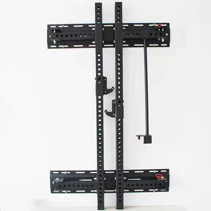 Power Exercise Multi Gym Equipment Fold Back Wall Mount Rack Gym Equipment Bench Press and Squat Rack