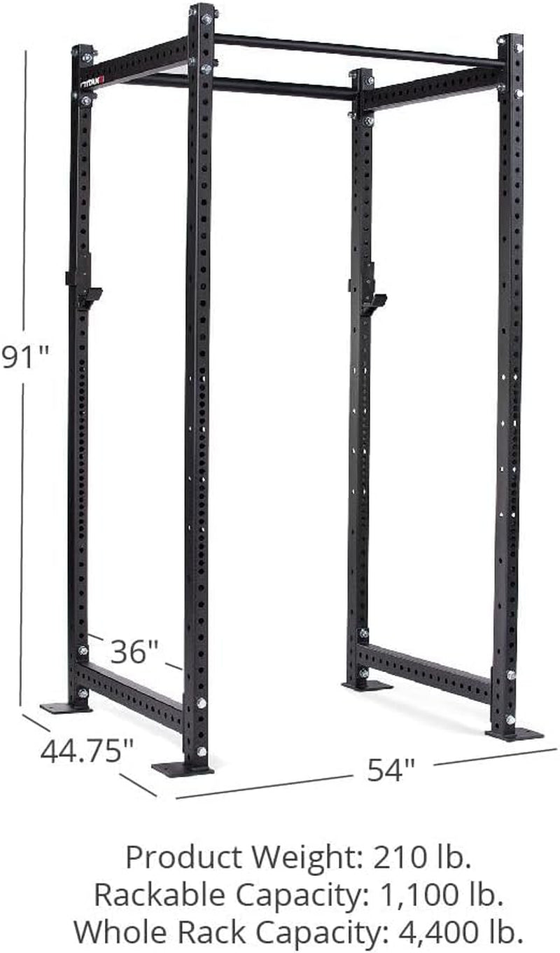 T-3 Series Power Rack, 1,100 LB Capacity Cage for Weightlifting and Strength Training