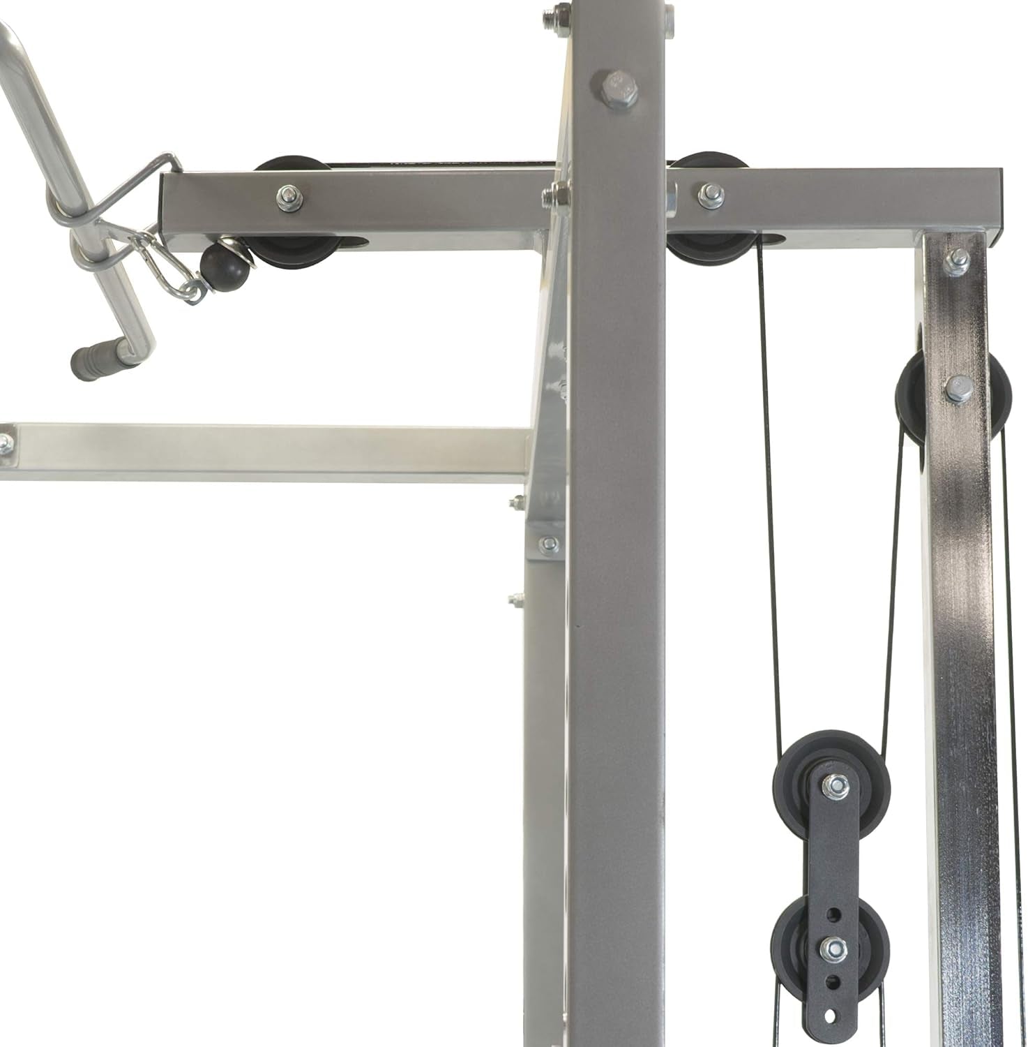 BD-7 Power Rack - Squat Rack and Bench Press Power Cage with LAT Pulldown Attachment and Other Workout Rack Bundle Options for a Complete Weightlifting Home Gym